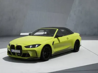 Brugt BMW M4 Competition Edition 551 HK (405 kW) 2025 Gul Cabriolet