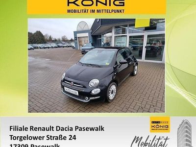 Gebraucht Fiat 500 69 PS (50 kW) 2023 Vesuvio schwarz metallic Kleinwagen