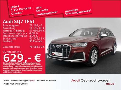 Usata Audi SQ7 Sport 507 CV (372 kW) 2022 Rosso SUV