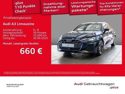 Gebraucht Audi A3 Ambiente 150 PS (110 kW) 2025 Blau (2d navarrablau metallic) Limousine