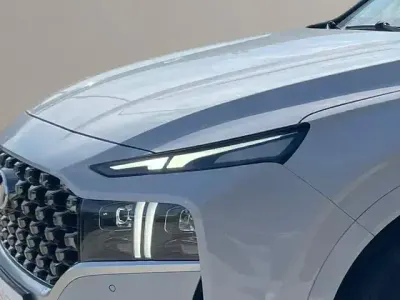 Gebraucht Hyundai Santa Fe Signature 201 PS (147 kW) 2021 Weiß SUV