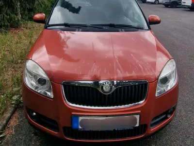 Gebraucht Skoda Fabia 105 PS (77 kW) 2008 Orange Kleinwagen