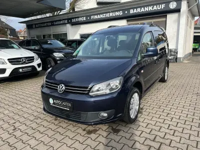 Occasion VW Caddy Maxi Comfortline 140 ch (102 kW) 2014 Bleue Monospace