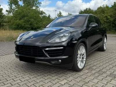 Gebraucht Porsche Cayenne Turbo 500 PS (367 kW) 2011 Schwarz SUV