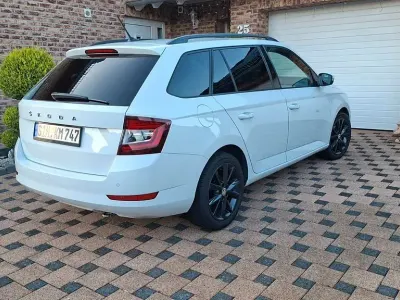 Gebraucht Skoda Fabia Tour 95 PS (69 kW) 2022 Weiß Kleinwagen