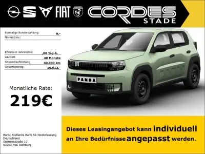 Neu Fiat Grande Panda Pop 101 PS (74 kW) 2026 Blau Kleinwagen