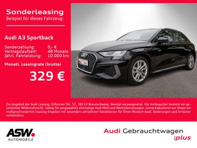 gebraucht Audi A3 Sportback Sline 35TDI Stron Navi RFK SHZ GRA