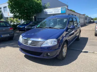 Gebraucht Dacia Logan MCV Lauréate 87 PS (63 kW) 2009 Blau Kombi