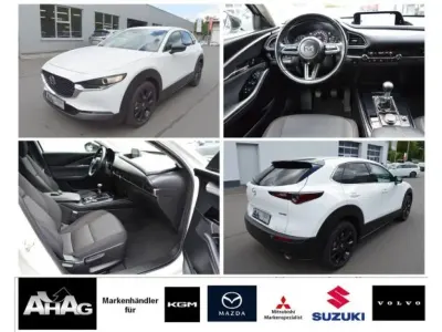 Gebraucht Mazda CX-30 Homura-Line 186 PS (136 kW) 2022 Arctic white (metallic) SUV