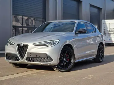 Gebraucht Alfa Romeo Stelvio Veloce 209 PS (153 kW) 2020 Grigio silverstone, metallic (silber) SUV
