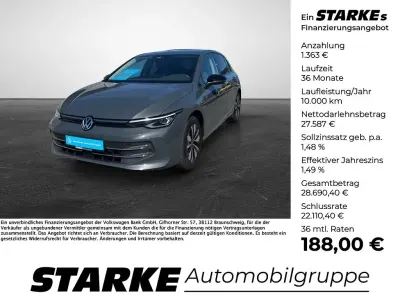 Gebraucht VW Golf VIII Goal 150 PS (110 kW) 2024 Oryxweiß perlmutteffekt Limousine