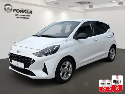 Gebraucht Hyundai i10 GO! 67 PS (49 kW) 2023 Weiß Kleinwagen