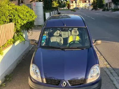 Gebraucht Renault Kangoo 75 PS (55 kW) 2009 Blau Van / Kleinbus