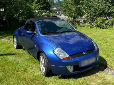 Gebraucht Ford StreetKa 95 PS (69 kW) 2004 Blau Cabrio