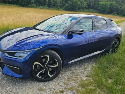 Gebraucht Kia EV6 GT-Line 239 kW (325 PS) 2023 Blau SUV