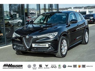 Gebraucht Alfa Romeo Stelvio Super 209 PS (153 kW) 2017 Schwarz SUV