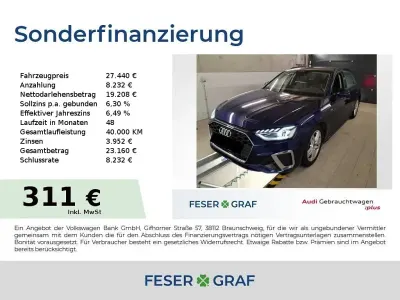 Gebraucht Audi A4 S-Line 163 PS (119 kW) 2024 Navarrablau metallic Kombi