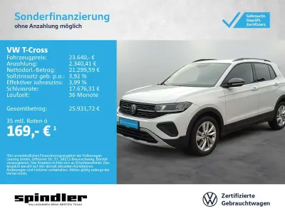 Gebraucht VW T-Cross Goal 116 PS (85 kW) 2025 Weiß SUV