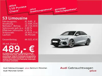 Brugt Audi S3 Ambiente 310 HK (228 kW) 2024 Hvid Sedan