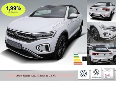 Gebraucht VW T-Roc Cabriolet Style 110 PS (80 kW) 2024 Weiß Cabrio
