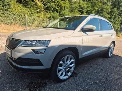 Gebraucht Skoda Karoq Style 150 PS (110 kW) 2017 Seda steel/steel grau SUV