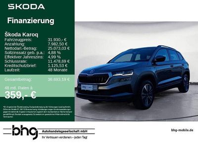 Gebraucht Skoda Karoq Tour 150 PS (110 kW) 2025 Grau SUV