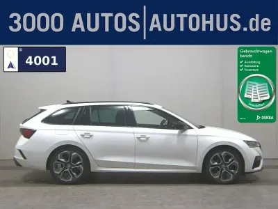 Brugt Skoda Octavia RS 200 HK (147 kW) 2023 Hvid Stationcar