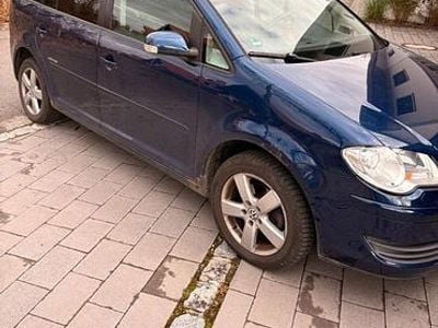 Blau Gebraucht 2008 VW Touran Van / Kleinbus | 3.599 € (Superpreis)