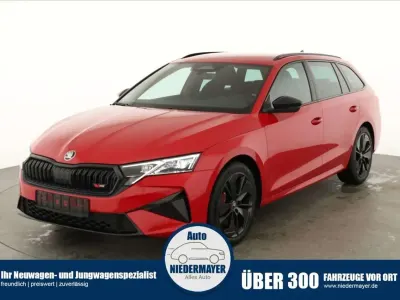 Neu Skoda Octavia RS 265 PS (194 kW) 2025 Sea blue metallic Kombi