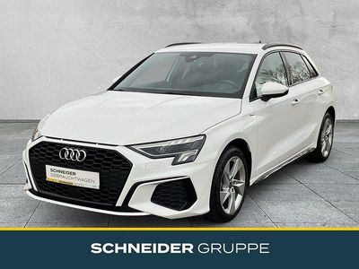 Gebraucht Audi A3 S-Line 150 PS (110 kW) 2023 Weiß Limousine
