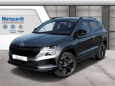 gebraucht Skoda Karoq Sportline 2.0TSI 4x4 Pano AHK ACC Side