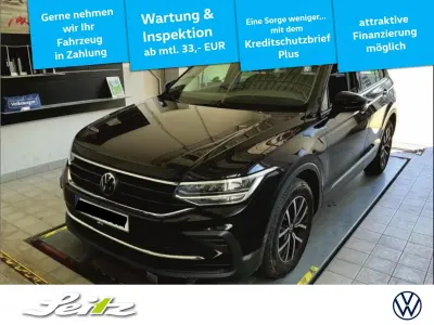 Gebraucht VW Tiguan Life 150 PS (110 kW) 2022 Schwarz SUV