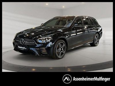 Metalliclack obsidianschwarz Gebraucht 2022 Mercedes E300 AMG Kombi | 28.794 € (Guter Preis)