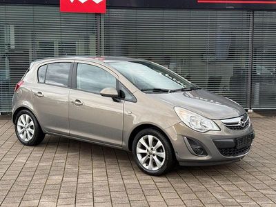 Gebraucht Opel Corsa Active 87 PS (63 kW) 2013 Grau Kleinwagen