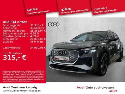 Gebraucht Audi Q4 e-tron Ambiente 150 kW (204 PS) 2022 Taifungrau metallic SUV