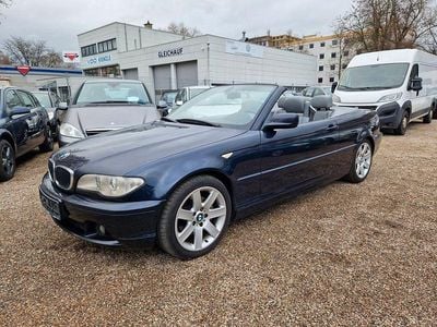 Blau Gebraucht 2006 BMW 320 Cabriolet Sport Line Cabrio | 8.750 € (Etwas zu teuer)
