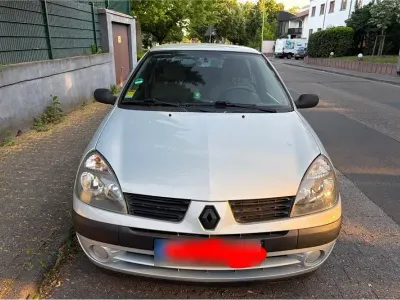 Gebraucht Renault Clio 2004 Grau Kleinwagen