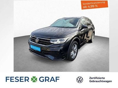 Deep black perleffekt Gebraucht 2024 VW Tiguan Allspace R-line SUV | 37.290 € (Guter Preis)
