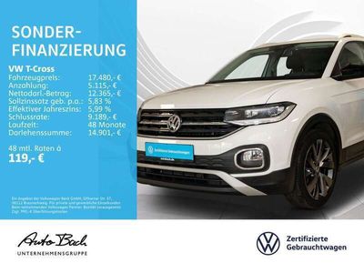 gebraucht VW T-Cross - 1.0 TSI "1St Edition" Navi LED ACC EPH D