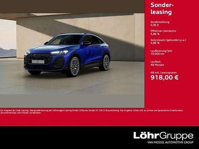 Neu Audi Q5 Sportback Sport 367 PS (269 kW) 2025 Blau SUV