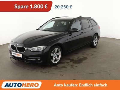Gebraucht BMW 320 Sport Line 184 PS (135 kW) 2018 Schwarz Kombi