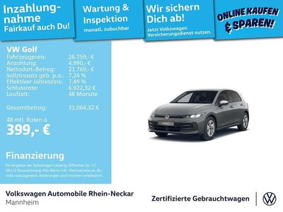 Gebraucht VW Golf VIII 116 PS (85 kW) 2025 Grau Limousine