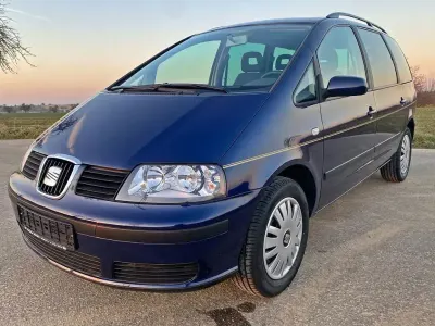 Używany Seat Alhambra 116 KM (85 kW) 2003 Niebieski Minivan