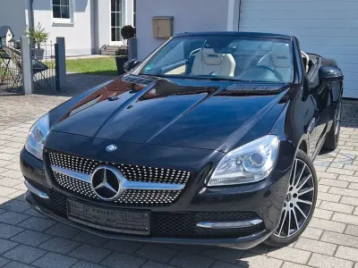 Brugt Mercedes SLK200 184 HK (135 kW) 2011 Sort Cabriolet