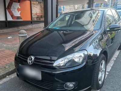 Usata VW Golf VI 80 CV (58 kW) 2009 Nero Utilitaria