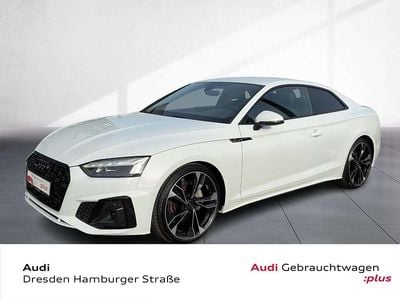 Gebraucht Audi A5 S-Line 204 PS (150 kW) 2023 Gletscherweiß metallic Coupé