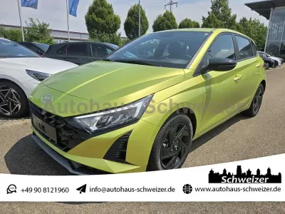 Neu Hyundai i20 Blackline 90 PS (66 kW) 2026 Lucide lime Kleinwagen