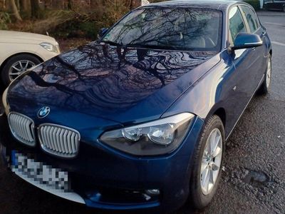 Usata BMW 118 170 CV (125 kW) 2012 Blu Utilitaria