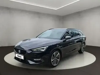 Gebraucht Seat Leon FR 150 PS (110 kW) 2022 Mitternachtsschwarz Kombi