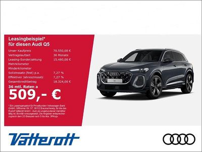 Neu Audi Q5 S-Line 204 PS (150 kW) 2025 Grau SUV